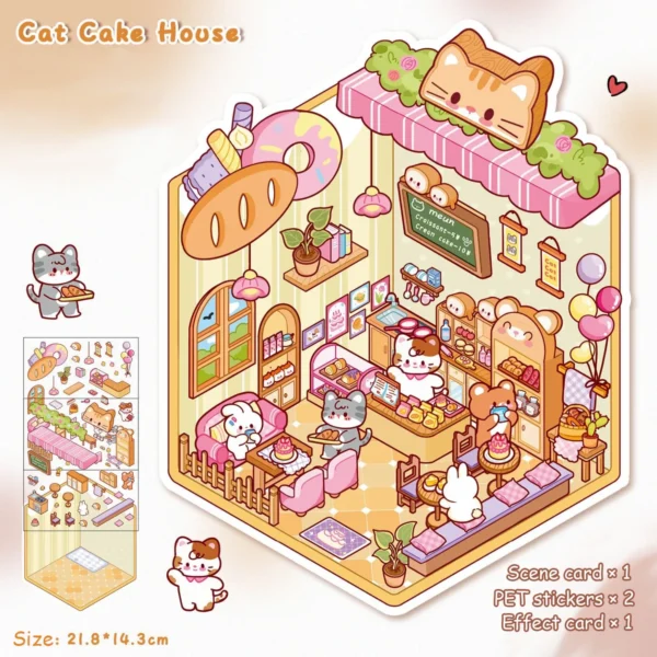 cat cake house