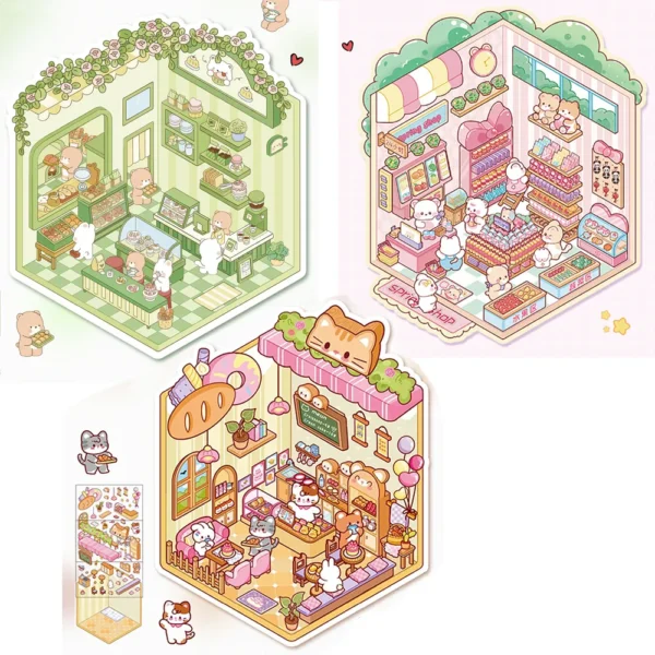 three stores